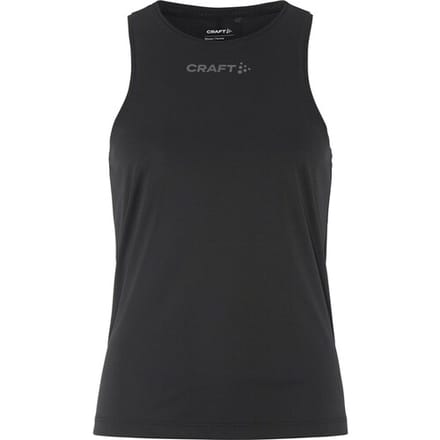 CRAFT CORE ESSENCE SINGLET 2 W Dames Sportshirt - Zwart