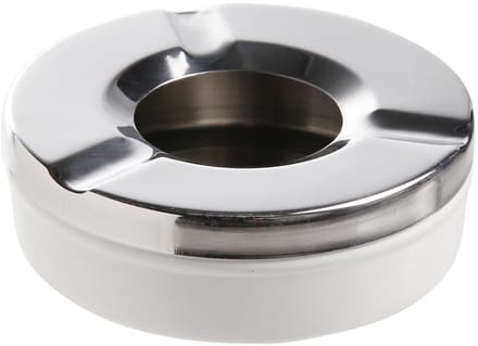 Benson Terrasasbak - RVS - 9,5 x 3,2 cm - rond - asbak