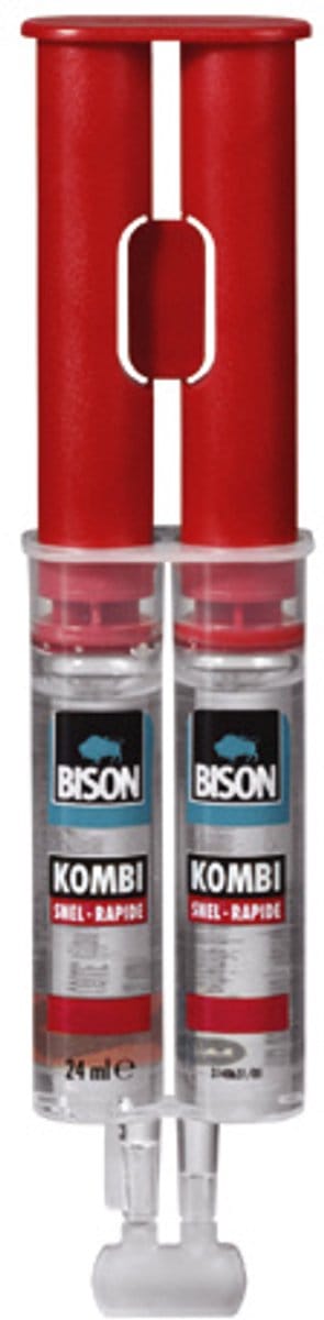 Bison Snelwerkende expoxylijm - waterbestendig - 24 ml - onzichtbare reparaties