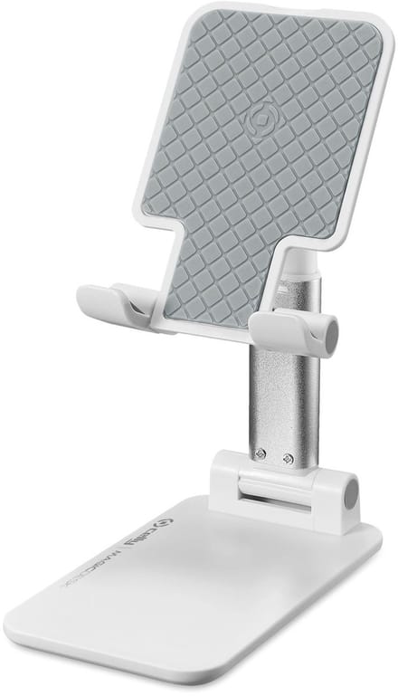 Celly - MagicDesk Telefoonhouder Bureau tot 10,5 inch - Kunststof - Wit -