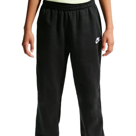 Nike Club Oversized Broeken Kinder - Zwart - Maat 128 - 137 CM