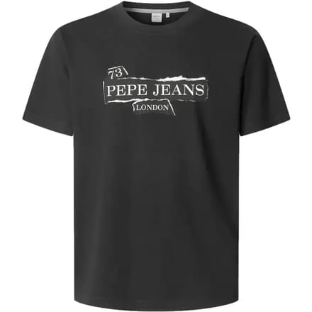 Pepe Jeans Griffin T-shirt Met Korte Mouwen Zwart M Man
