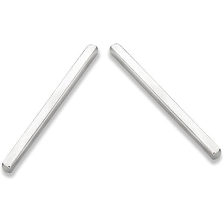 Casa Jewelry Oorhangers Stick - Zilver - 5 cm