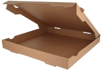 Pizzadozen 32x32x4.2 cm Kraft Bio (100 stuks)