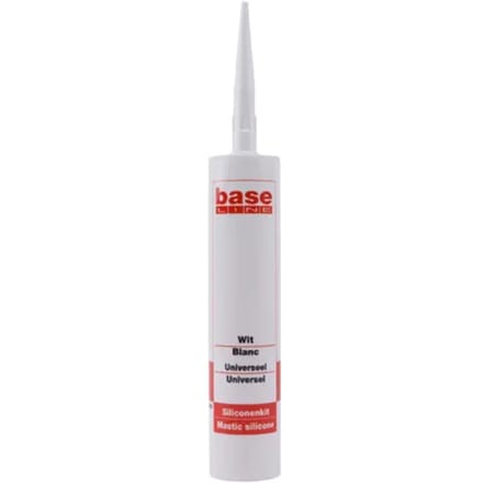 Baseline Siliconenkit Universeel Wit 310ml