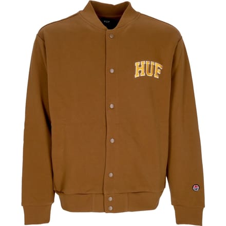 College lichtgewicht sweatshirt voor heren, atletisch vest van rubber