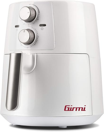 Heteluchtfriteuse - Airfryer Frituurpan - Gezond Frituren - Compact Design - 35 Liter - Wit