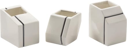 Serax Silos Mini Vaas Set Van 3 White