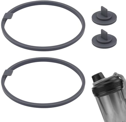 Dailygoods - 4 Stuks Siliconen Afdichtringen voor Shaker Flessen