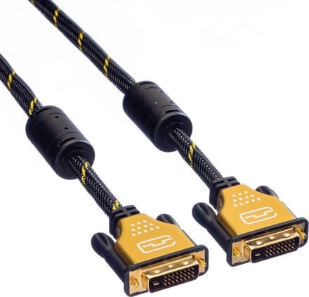 Roline DVI-D - DVI-D Dual Link monitor kabel - 7,5 meter