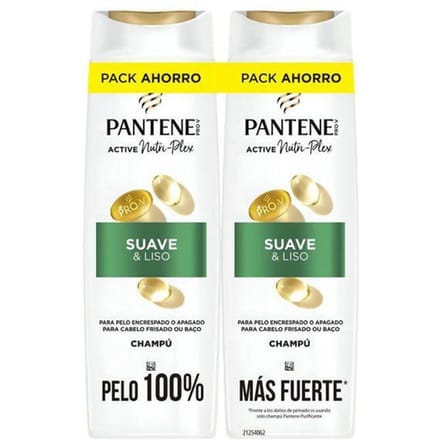 Pantene Zacht & Glad Shampoo Set 2 X 325 ml