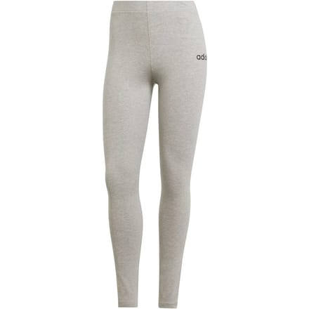 adidas Sportswear Essentials Linear Katoenen Legging - Dames - Grijs
