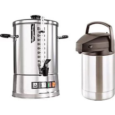 Koffiemachine Hogastra® CNS 100 + pomp-thermoskan, gratis