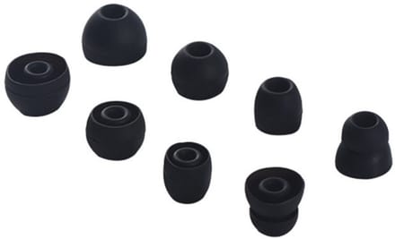 Vervangende oortips voor Beats Fit Pro / Studio Buds+ / Powerbeats - Vervangende oortips in-ear - Replacement ear tips - zwart set