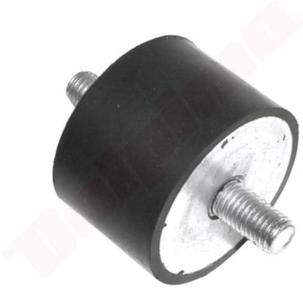 Trillingsdemper passend op UNI MM 60x40mm M12x22/M12x22