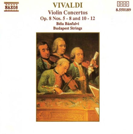 Bela Banfalvi, Budapest Strings - Vivaldi: Violin Concertos Op. 8 Nos. 5 - 8 and 10 - 12 (CD)