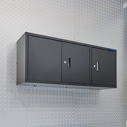 Datona® Wandkast zwart 120 cm - Zwart