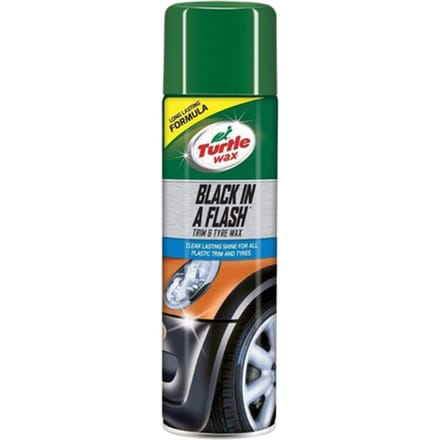 Turtle Wax Zwart In Een Flits Afwerking & Bandenwas