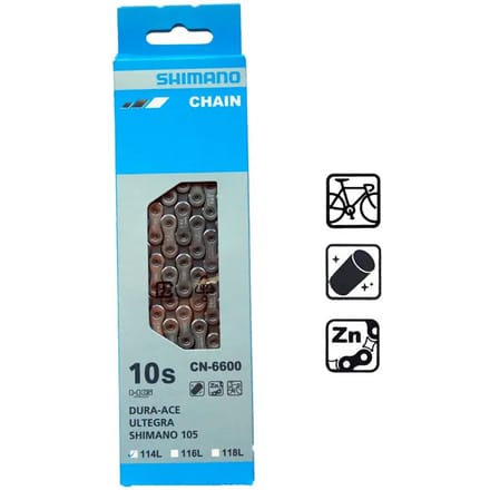 Shimano ketting Ultegra CN-6600 10-voud Lengte 114 schakels