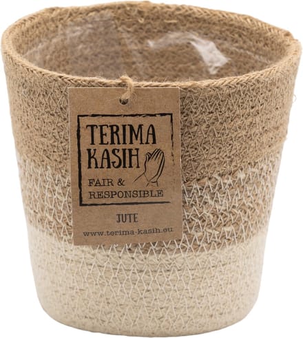 Bloomique - Mand Nea – Jute – Terami Kasih – – 10-15 cm - Pot 12 cm