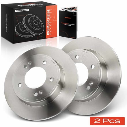 Frankberg 2x Remschijven Achteras voor Hyundai