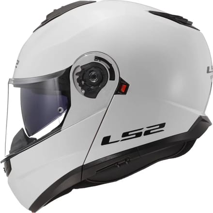 LS2 FF908 Strobe II Gloss Wit 06 Systeemhelm - Helm