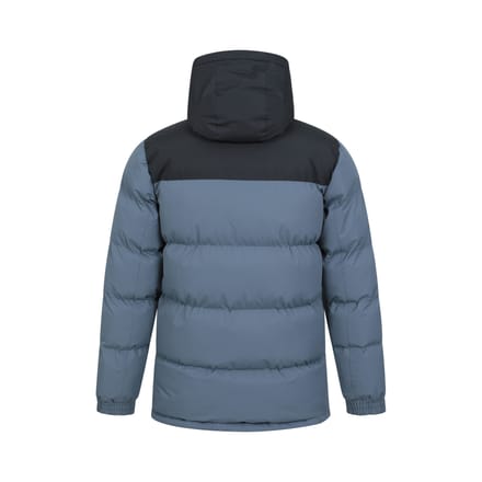 Mountain Warehouse Heren Sneeuw Borg gevoerd gewatteerd jack (Grijs)