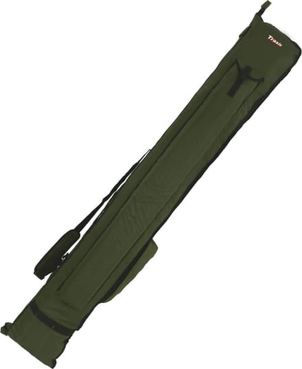 Traxis - Basic Carp Holdall - Foedraal - 3 Hengels - 1.90m - Groen - Karper Foudraal