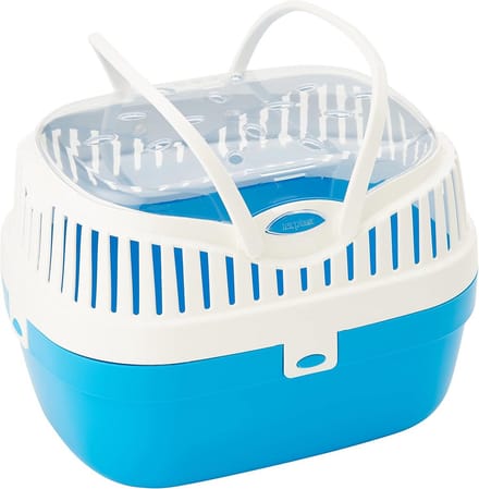 Kleine Knaagdier Transportbox voor Hamsters en Muizen, Draagbaar en Ventilerend