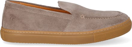 Toni Pons - Joan Heren Loafers Suede Taupe - Maat 44