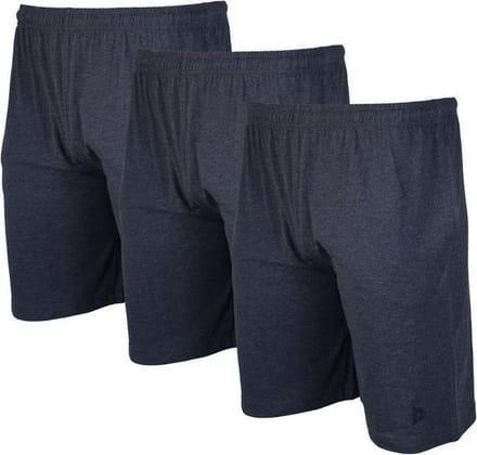 3-Pack Donnay - Ess. joggingshort (Roy) - Sportshort - Deep blue-marl (071) - maat XL