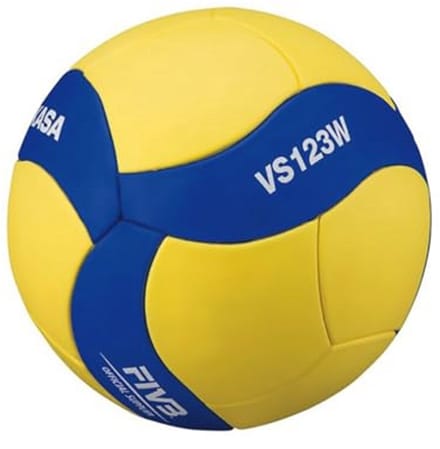 Volleyball Onder 13 Jeugd Unisex blauw/geel