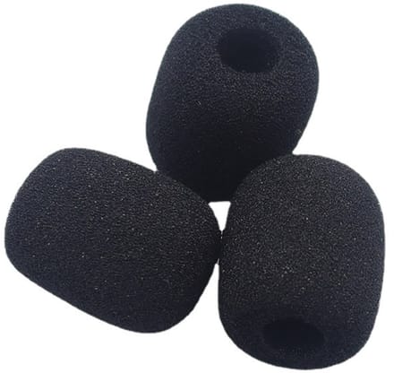 6-pack mini-microfoonhoezen