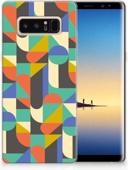 Samsung Galaxy Note 8 TPU bumper Funky Retro
