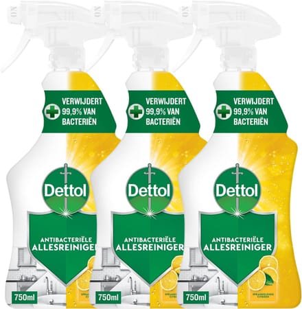 Dettol Trigger Citrus 750ml - 3 Stuks - Voordeelverpakking