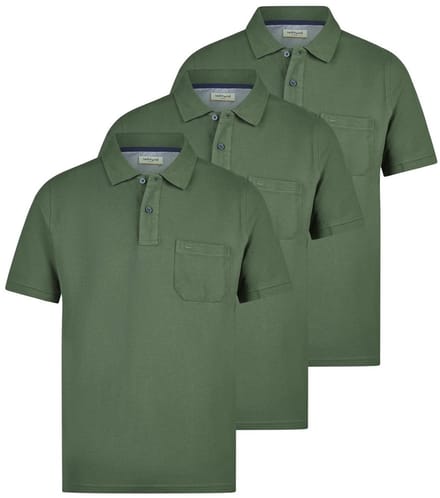 Redmond Heren poloshirt 3 pack Basic