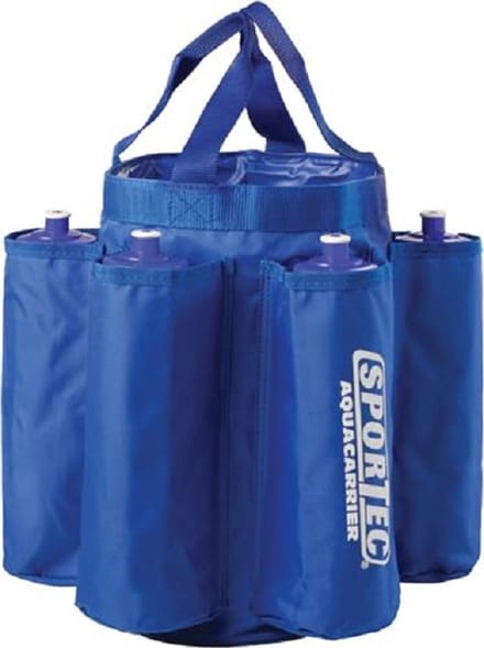 Sportec waterzak met spons en 6 bidons