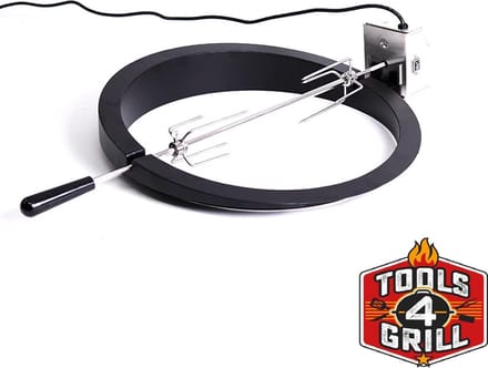 Tools4Grill draaispit | Grilspit | Rotisserie TBV 21 inch BBQ 54 cm buitenmaat