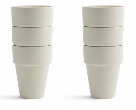 Royal Boch Kitchen Melkbeker 25cl set van 6