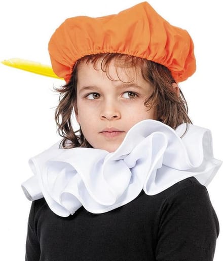 Pieten Baret Kind Oranje