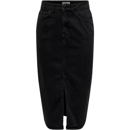 ONLY ONLBIANCA MIDI SKIRT DNM REA NOOS Dames Rok - Maat S