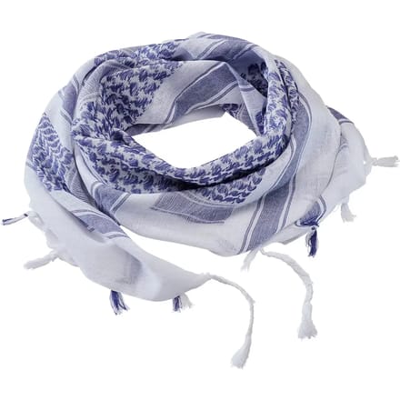 Brandit - Shemag Scarf blue/wht one size Sjaal - One size - Blauw/Wit
