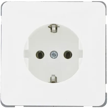 Peha Inbouwstopcontact Standaard Met Aarde (randaarde) 1-polig Wit Ip20
