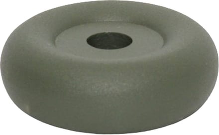 Kandelaar - Branded by - kandelaar Disk olijfgroen - 3.5 cm rond