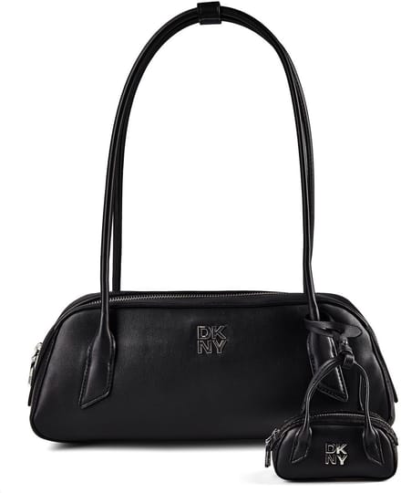 DKNY Tiana Schoudertas 37 cm - Dames - black-silver