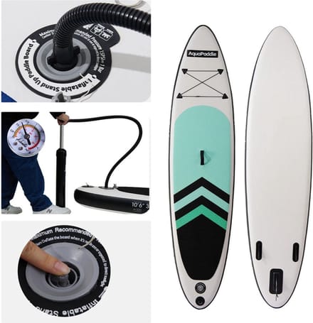 Nivard Sup Board - Opblaasbaar - Supboard - Sup Boards - Paddle - Kayak - 320cm Blauw