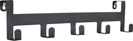 LOFT42 Colina Kapstok - 5 Haken - Metaal - Zwart - 44x10x4