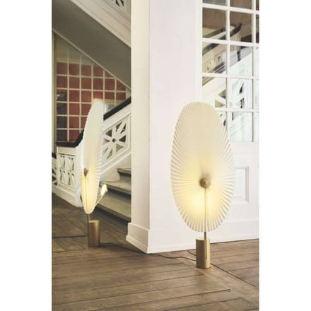Liris Vloerlamp Messing - GEJST