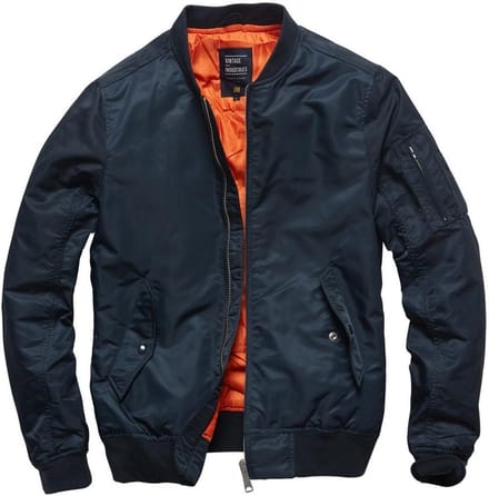 Vintage Industries Bomberjack Blouson Welder Jacket Night Sky