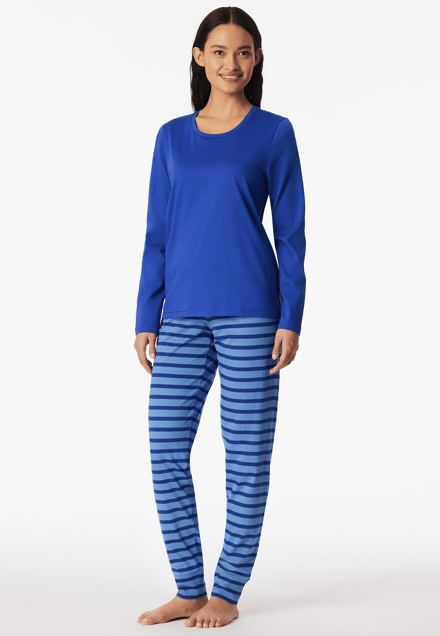 Lange pyjama in royal - Casual Essentials 36